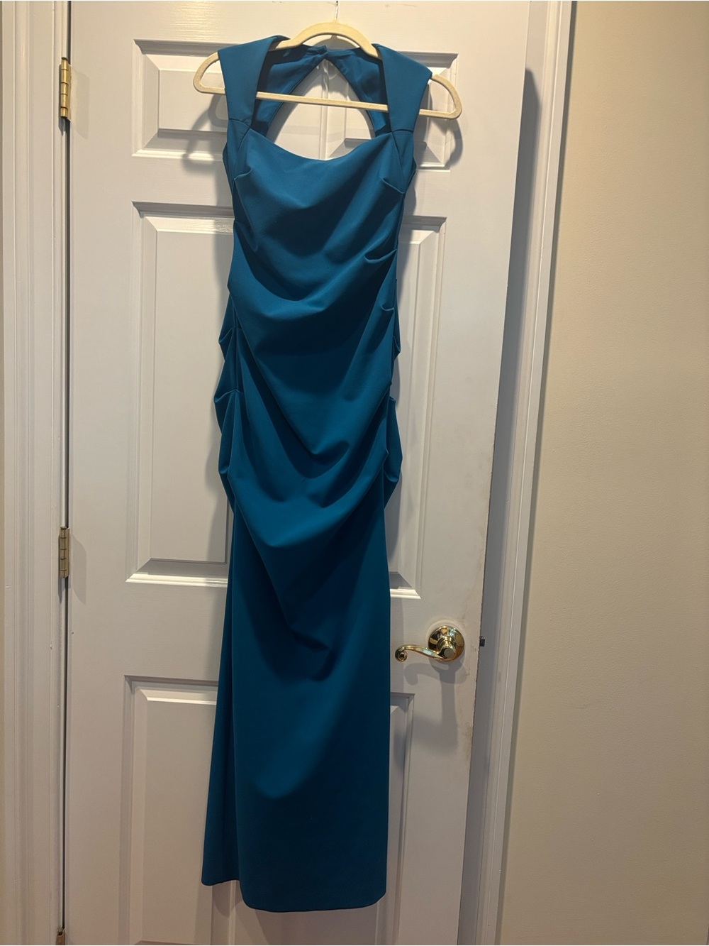 Nicole Miller Teal Dress
